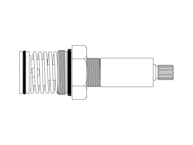 Symmons LD-7RR Replacement Diverter Stem