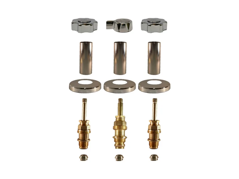 3-Valve Rebuild Kit for Pfister, Mixed Handles with 405101 Stems