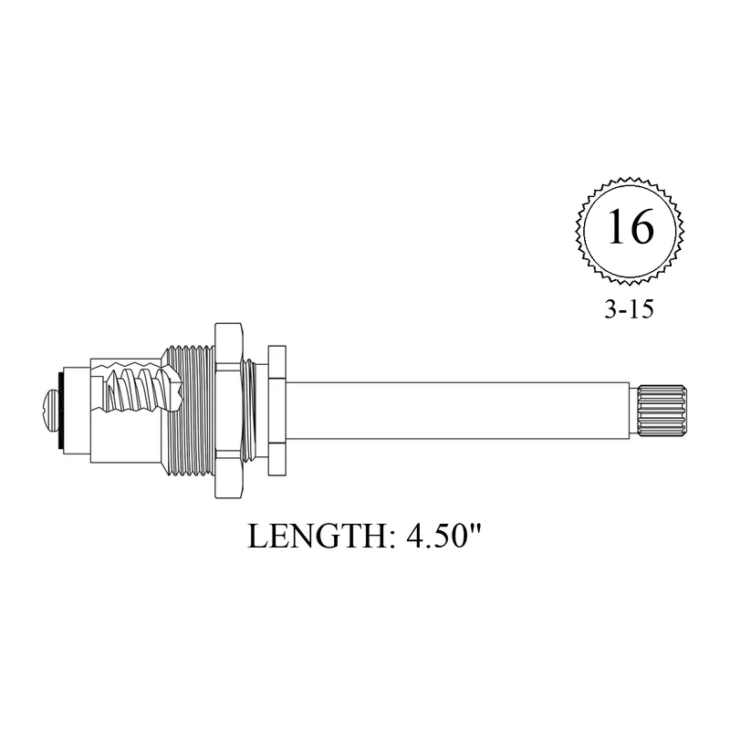 Eljer 411211 Replacement Stem Unit