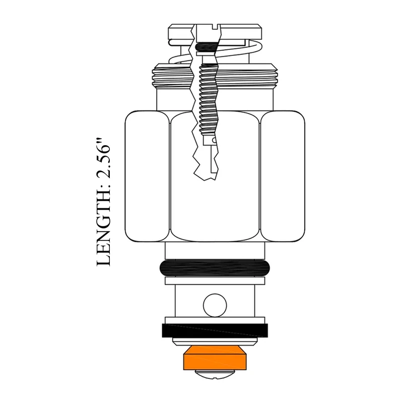 Willoughby 600275 Replacement Stem Unit