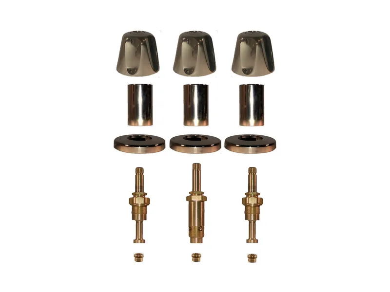 3-Valve Rebuild Kit for Speakman, Knob Handles with 403241 Stems