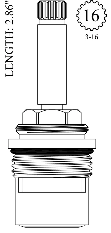 Elizabethan Classics 401891 Replacement Ceramic Disc Unit