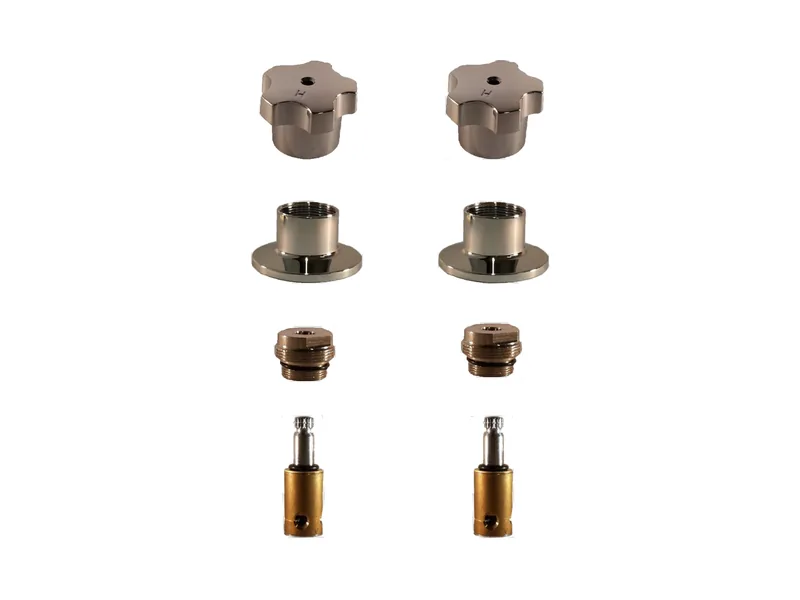 2-Valve Rebuild Kit for Kohler, Knob Handles with LF460052-B Stems (KO172-B)