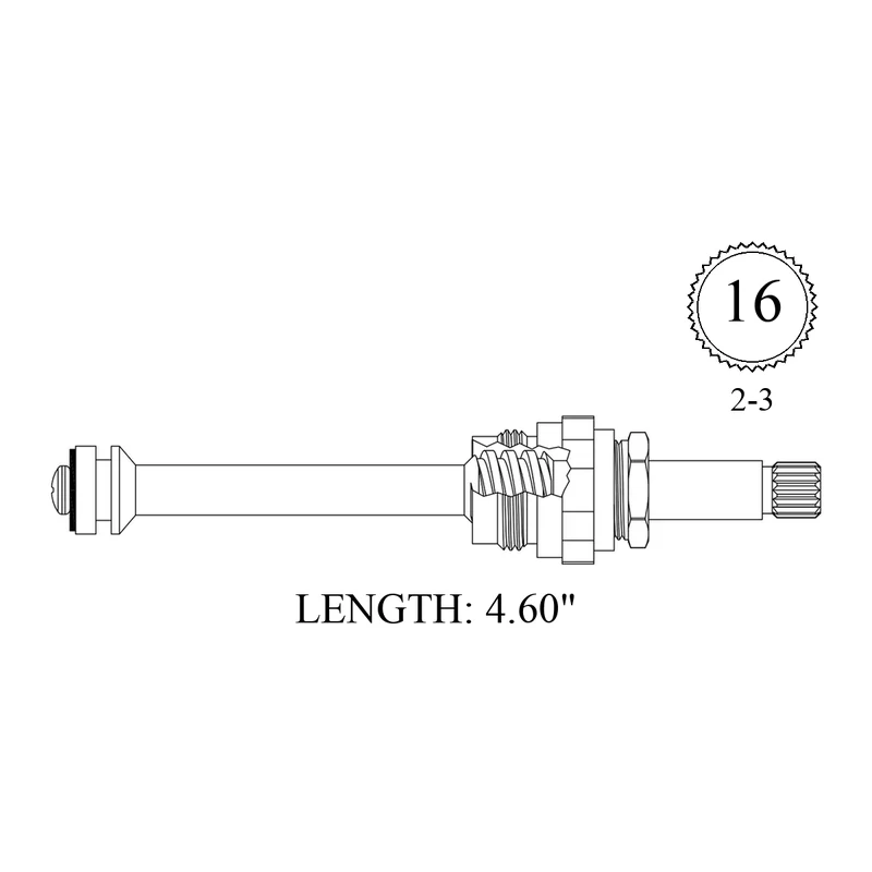 Sayco P178R Replacement Stem Unit