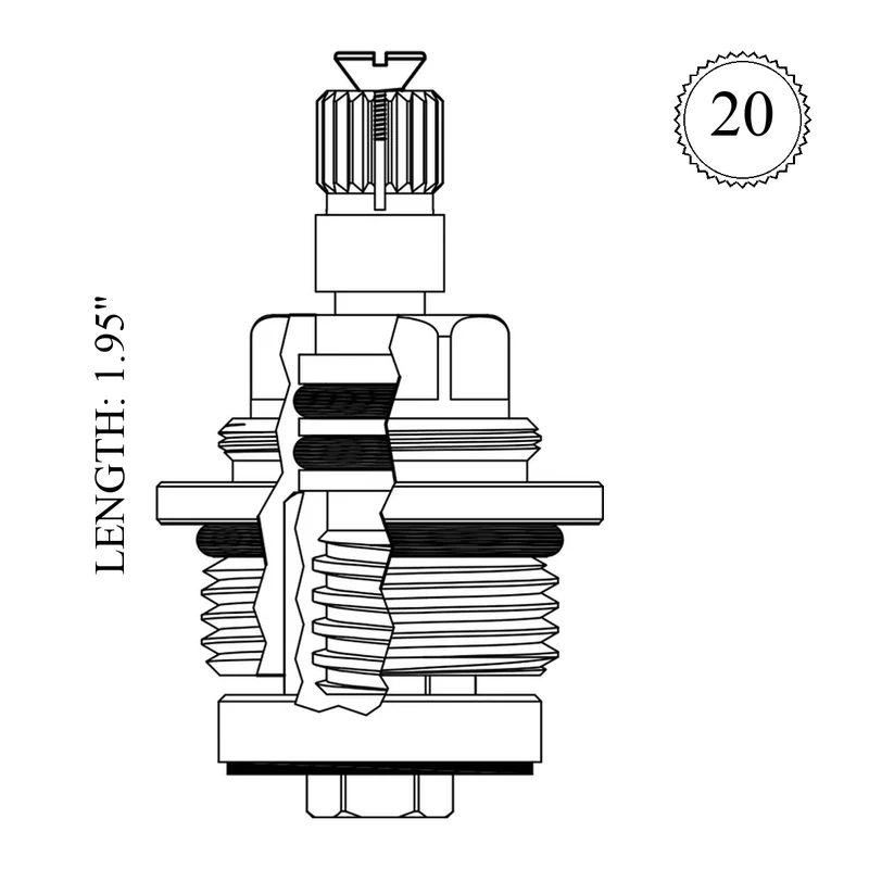 Kallista 401072 Replacement Non-Rising Unit