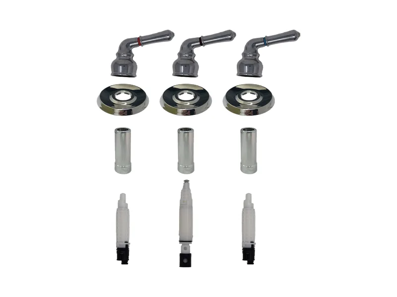 3-Valve Rebuild Kit for Delta, Lever Handles