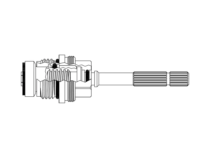 Grohe 7.147 Replacement Non-Rising Unit