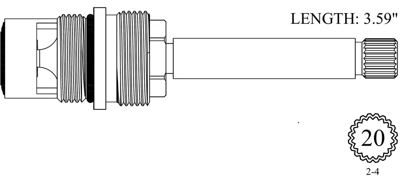 Speakman G05-0570 Replacement Ceramic Disc Unit