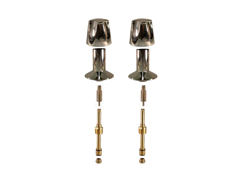 2-Valve Rebuild Kit for Harcraft, Knob Handles with 406001 Stems (HA152)