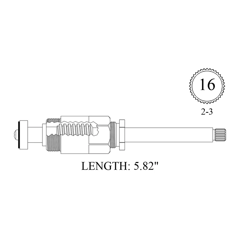 Gerber 424411 Replacement Stem Unit