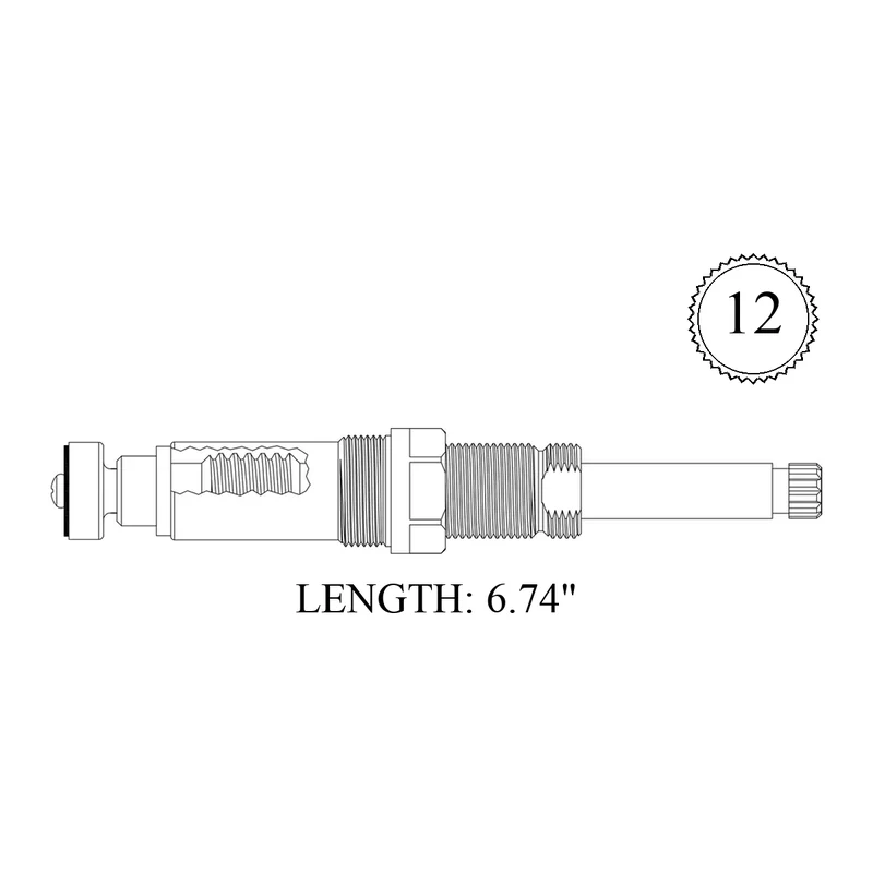 Crane FB1077 Replacement Stem Unit
