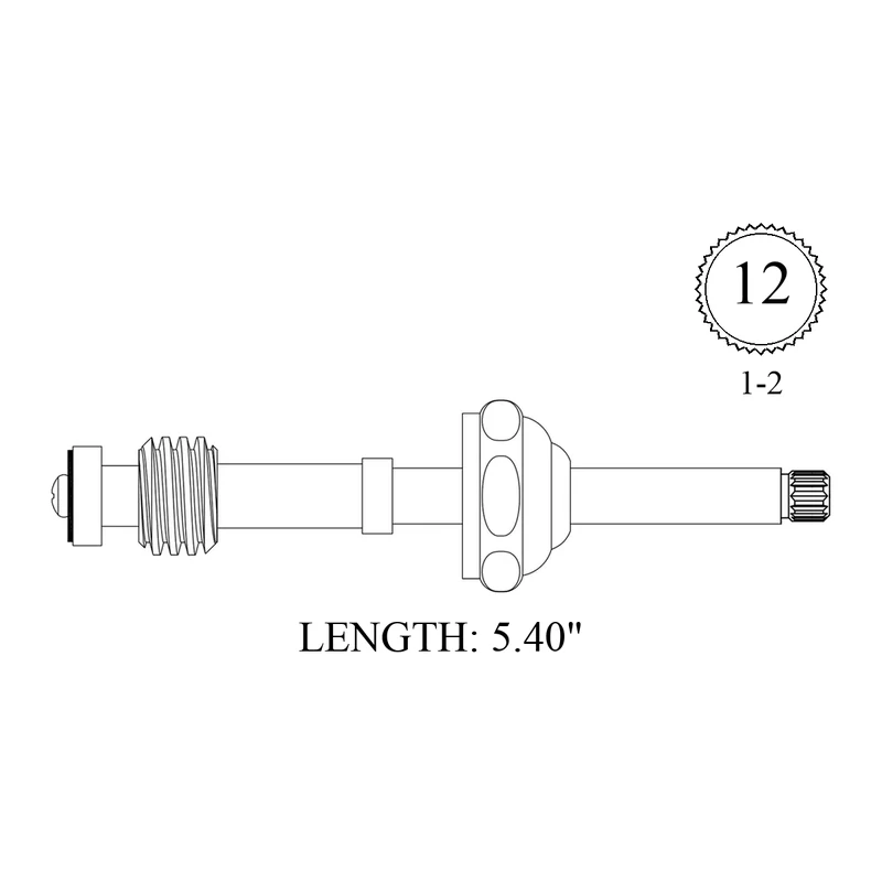 Central Brass 419951 Replacement Stem Unit