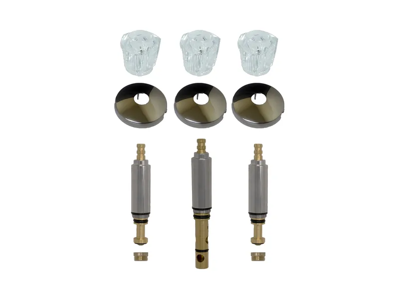 3-Valve Rebuild Kit for Michigan, Acrylic Handles