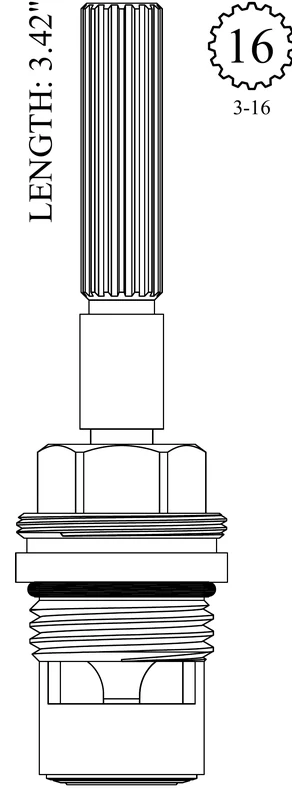 LF468381 Replacement Ceramic Disc Unit