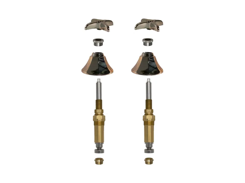 2-Valve Rebuild Kit for Crane, Cross Handles with 427051 Stems