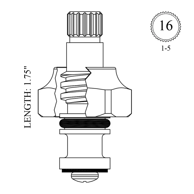 Sterling Faucet A8171 Replacement Stem Unit