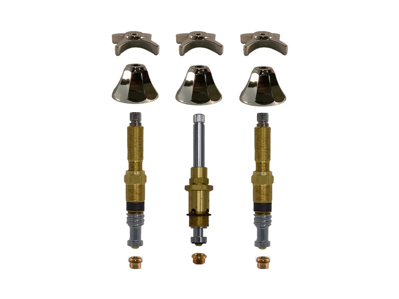 3-Valve Rebuild Kit for Speakman, Cross Handles with 412701 Stems (SP183)