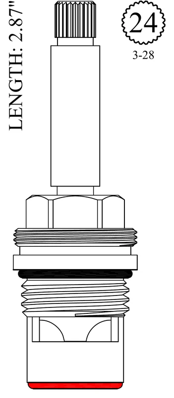 LF465341 Replacement Ceramic Disc Unit