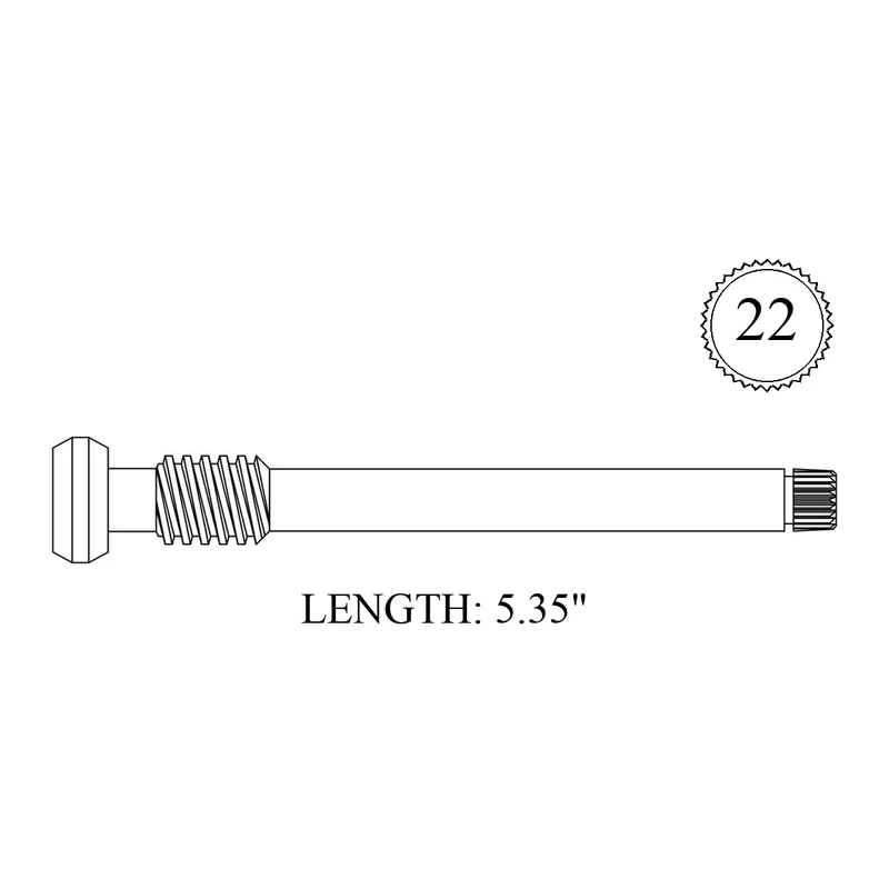 American Standard 21444-04 Replacement Diverter Stem Only