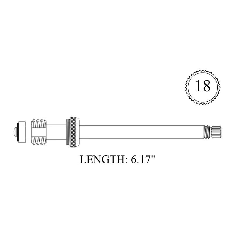 Pfister 239152 Replacement Diverter Stem Only