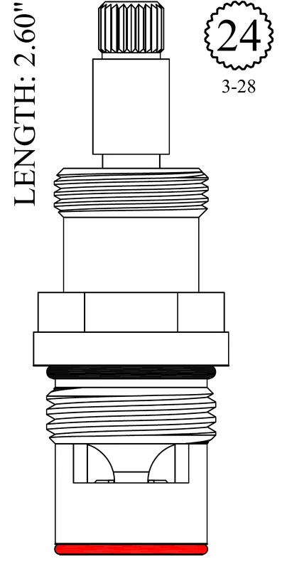 LF401391 Replacement Ceramic Disc Unit
