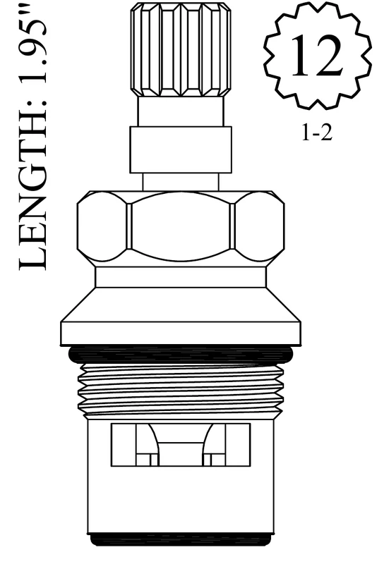 LF458821 Replacement Ceramic Disc Unit