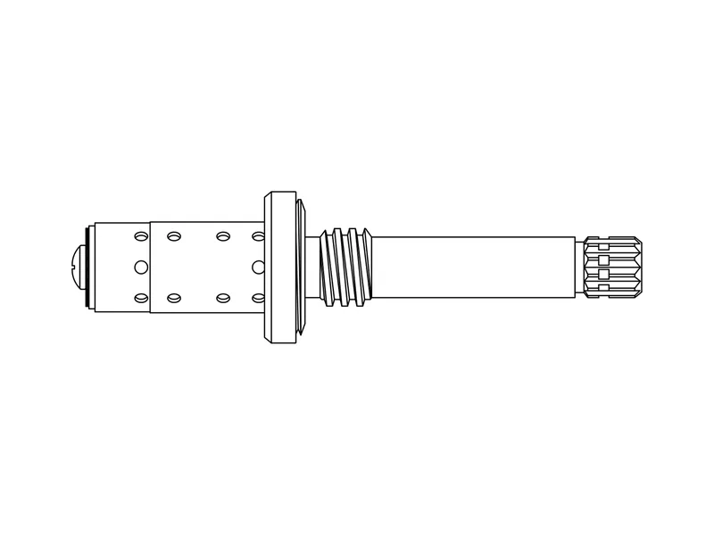 Bradley 208331 Replacement Stem Only