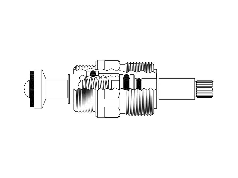Eljer 491-2505-00 Replacement Non-Rising Unit