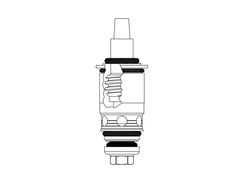 Chicago Faucets 217-XTRHJKABNF Replacement Stem Unit