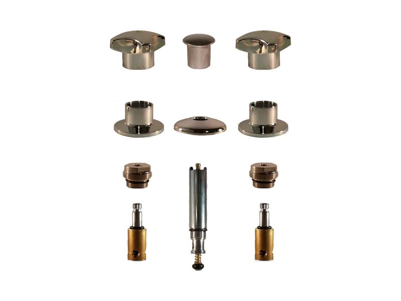 3-Valve Rebuild Kit for Kohler, Cross Handles with LF460052 Stems (KO183)