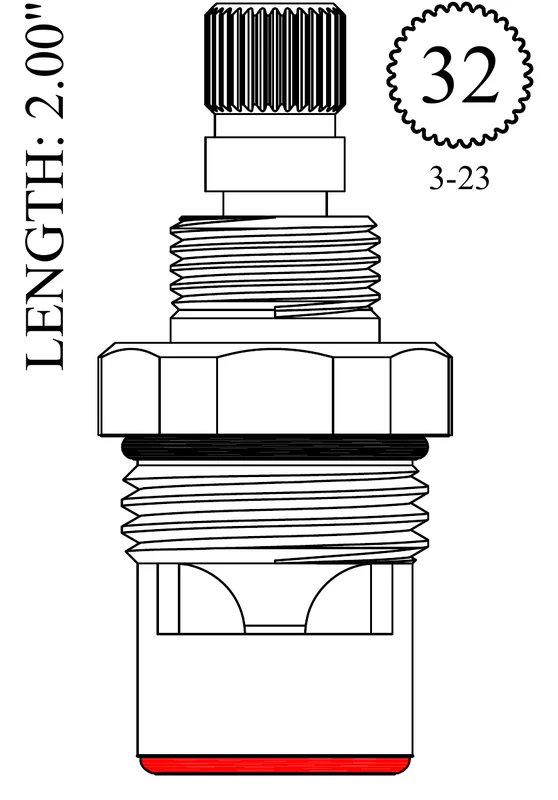 LF459271 Replacement Ceramic Disc Unit