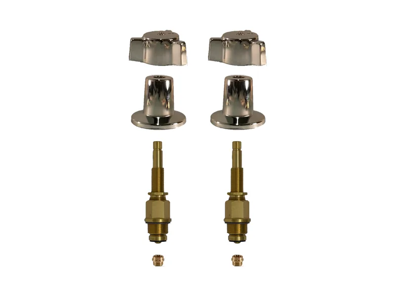 2-Valve Rebuild Kit for Central Brass, Cross Handles with 404401 Stems