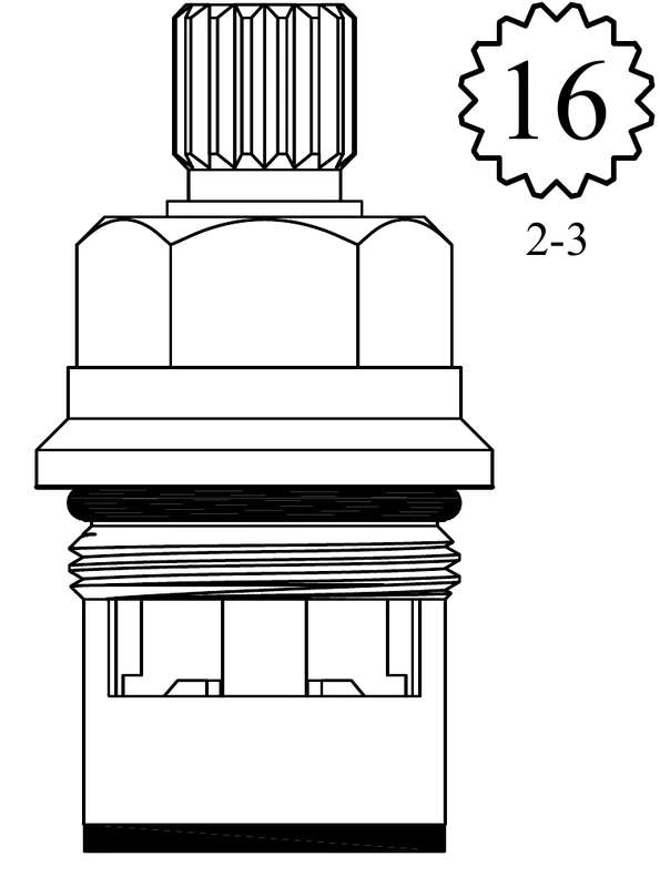 411841H Replacement Ceramic Disc Unit