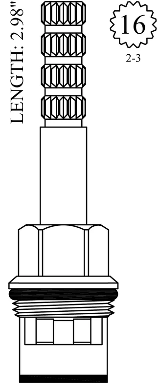 413471H Replacement Ceramic Disc Unit