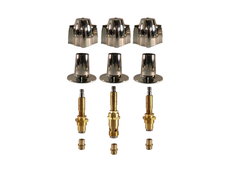 3-Valve Rebuild Kit for Eljer, Knob Handles