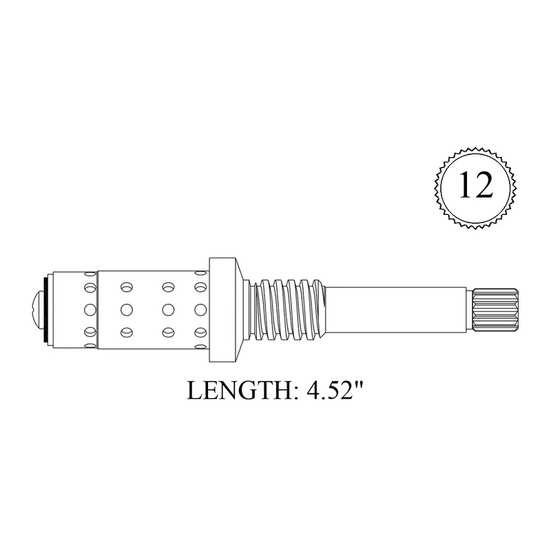 Symmons J-4 Replacement Stem Only