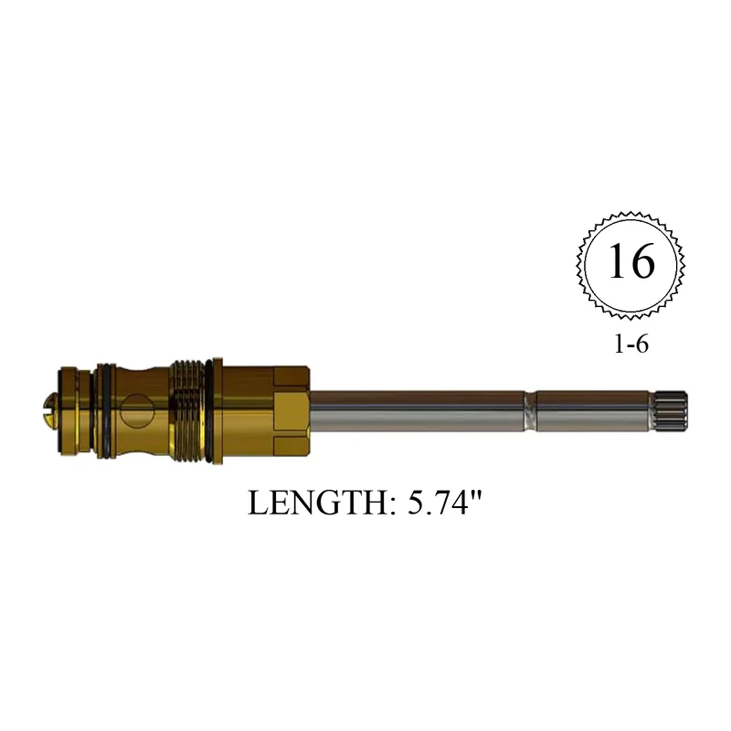 Phylrich 435371 Replacement Diverter Stem