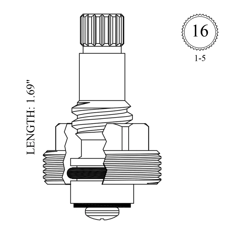 Sterling Faucet A1868 Replacement Stem Unit