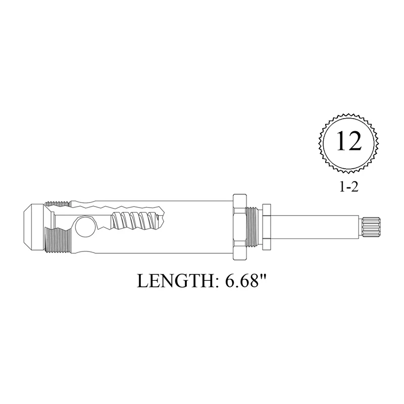 Briggs 439251 Replacement Diverter Stem