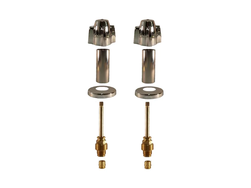 2-Valve Rebuild Kit for Central Brass, Knob Handles with 415811 Stems
