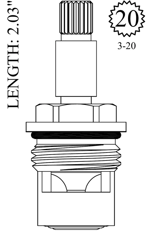 LF459381 Replacement Ceramic Disc Unit