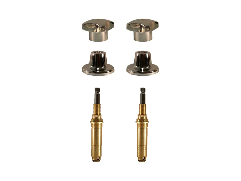 2-Valve Rebuild Kit for Kohler, Cross Handles with 425911 Stems (KO112)