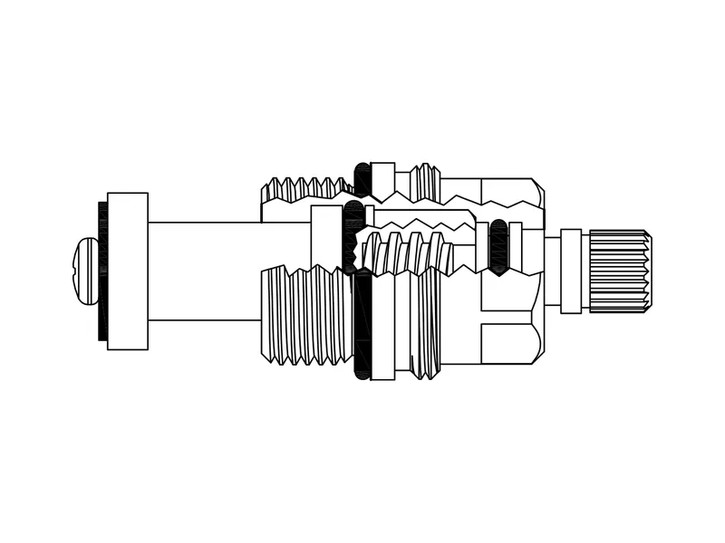 Fantini LF463332 Replacement Non-Rising Unit