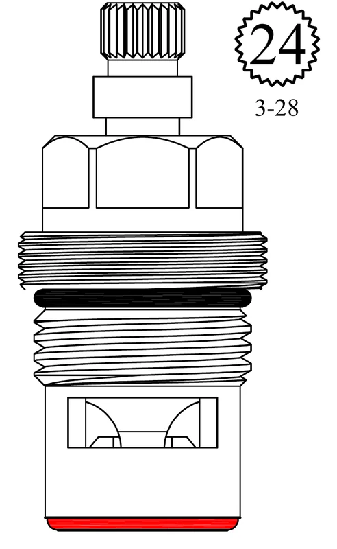 LF456911 Replacement Ceramic Disc Unit