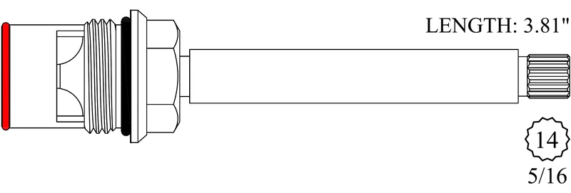 LF403461 Replacement Ceramic Disc Unit
