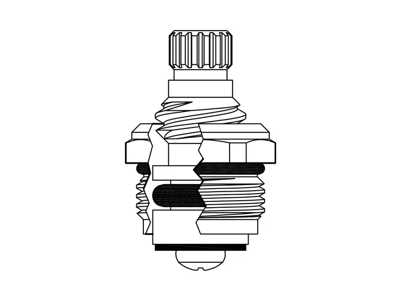 Eljer 490-6339 Replacement Stem Unit