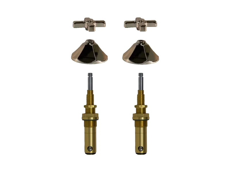 2-Valve Rebuild Kit for American Standard, Cross Handles with 427231 Stems