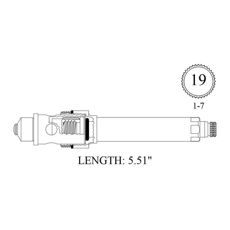 Kohler 433422 Replacement Diverter Stem