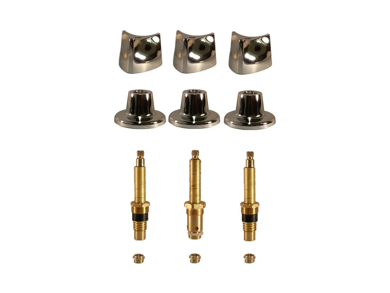 3-Valve Rebuild Kit for Crane, Blade Handles with 408321 Stems (CR103)