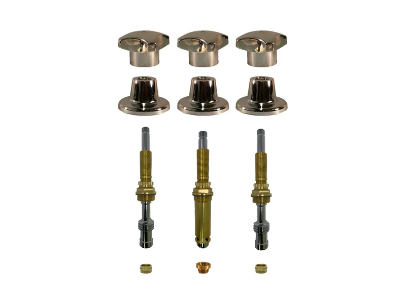 3-Valve Rebuild Kit for Kohler, Knob Handles with 426901 Stems